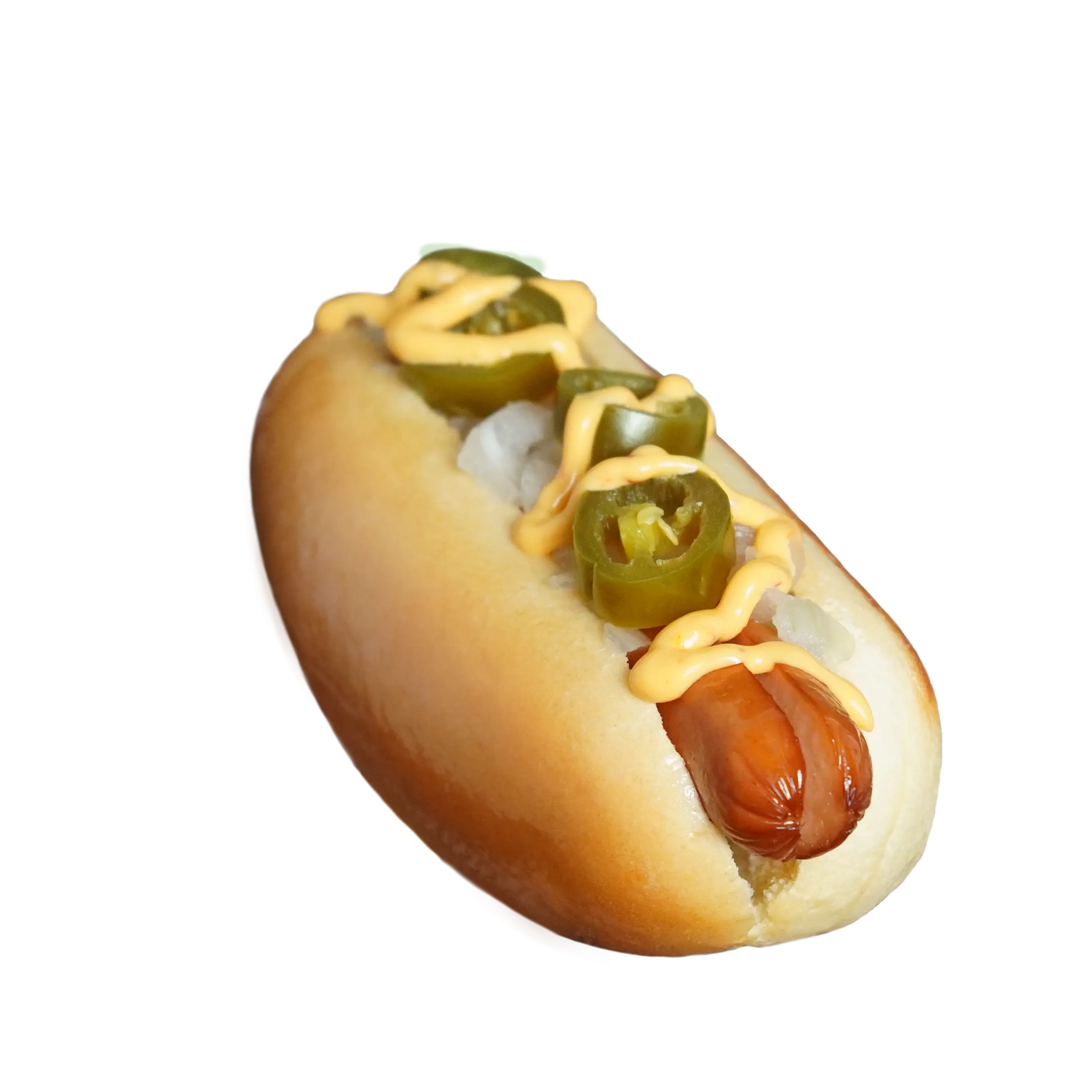 Spicy Hotdog – mit Jalapeños und feuriger Sauce